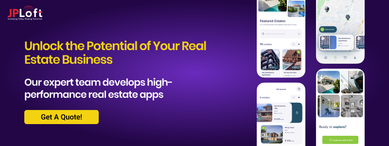 Real Estate App Development CTA
